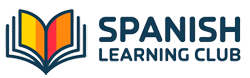 spanish short stories books. spanish learning club logo.